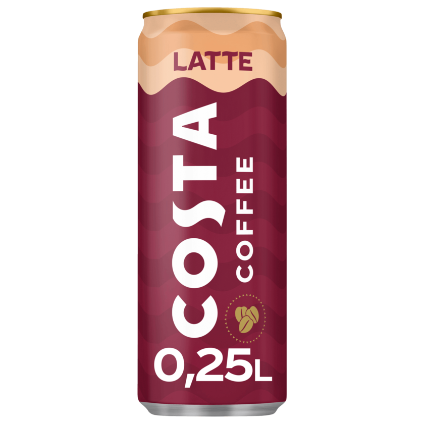 Costa Coffee Kaffeegetränk Latte 0,25l